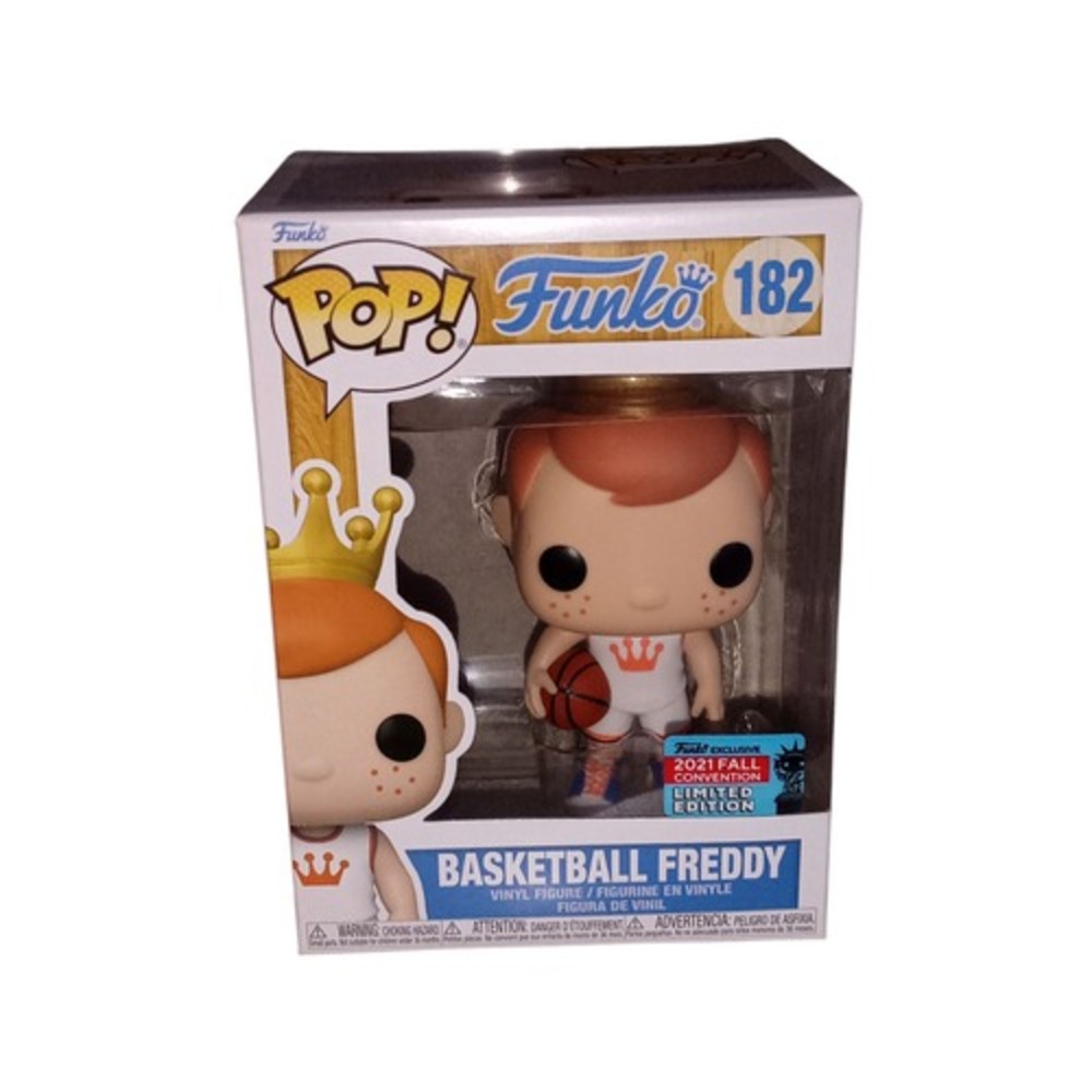 Funko Pop! Vinyl Freddy Funko Basketball #182 Fall Convention Exclusive